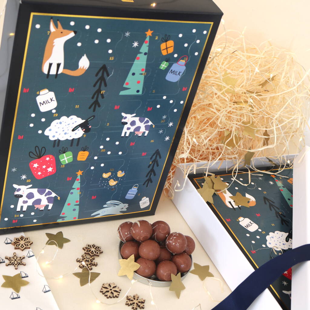 Butter Caramel Truffle Advent Calendar Devonian Design By