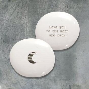 Porcelain Love You To The Moon And Back, 2 of 2