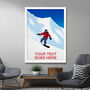 Personalised Snowboarding Poster, thumbnail 3 of 6