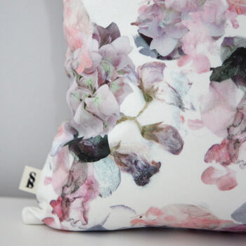 Pink Hydrangea Cushion Cover, 6 of 7