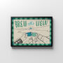 Brew With A View, Tea Poster, Coffee Print, thumbnail 8 of 9