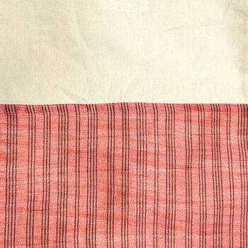 Colourful Half Sari Cotton Tote Bags, Fair Trade Shopping Bag Handmade In India, 11 of 12