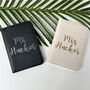 Mr And Mrs Passport Cover And Luggage Tag Set, thumbnail 3 of 7