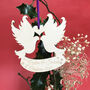 Personalised Christmas Doves Decoration, thumbnail 2 of 3