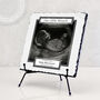 Our Little Miracle Baby Scan Personalised Rock Photo Slate, thumbnail 1 of 6