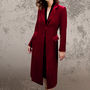 Vintage 1940's Style Red Velvet Party Coat, thumbnail 1 of 3