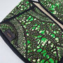 African Print Oven Gloves | Green Nkechi Print, thumbnail 4 of 4