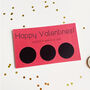 Valentines Match Three Scratchcard, thumbnail 2 of 2