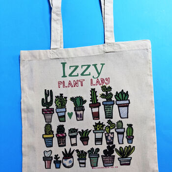 Personalised Plant Lady Bag, 3 of 7