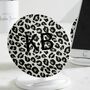 Leopard Print Wireless Charger, thumbnail 1 of 2
