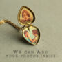 Personalised Vintage Heart Locket Necklace, thumbnail 6 of 9