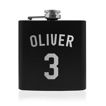 Personalised Football Shirt Hip Flask, 10 of 10