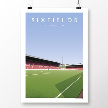 Northampton Town Sixfields Stadium Poster, 2 of 8
