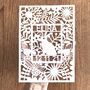 Personalised Baby Paper Cut, thumbnail 12 of 12