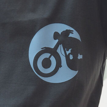 Personalised Monogram Motorbike T Shirt, 3 of 10