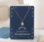 Hamsa Necklace Greetings Card And Envelope, thumbnail 1 of 6