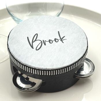 Custom Name Decals For Tambourines And Gift Bags, 3 of 12