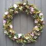 Spring Summer Hedgerow Wreath Door Wedding Home Decoration, thumbnail 2 of 5