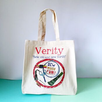 Personalised Embroidery Bag, 4 of 8