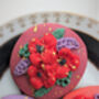 Hand Decorated Poppy Letterbox Biscuit Trio, thumbnail 4 of 6