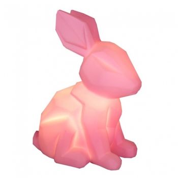 Pink Origami Rabbit Night Light, 4 of 6