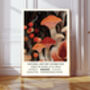 Natural History Museum Forest Mushroom Art Print, thumbnail 1 of 4