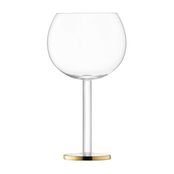 Personalised Luca Gold Gin Glass, 4 of 7