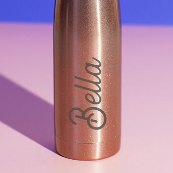 Personalised Name Water Bottle, 2 of 12