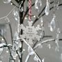 Personalised Hanging Silver Plated Snowflake Bauble, thumbnail 1 of 2