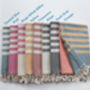 Anniversary Gift Set, Beach Towel And Leather Strap, thumbnail 3 of 9