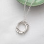 Sterling Silver 21st Birthday Necklace Hallmarked, thumbnail 6 of 11