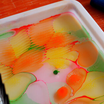 Marbling Paint Art Kit, Diy Printing Diy Craft Kit, 7 of 12