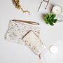 Cream And Gold Bridal Pony Hair Clutch And Purse Set, thumbnail 1 of 9