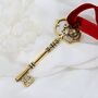 Santa's Magic Key Father Christmas Eve Gold Key, thumbnail 3 of 7