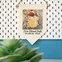 New Baby Personalised Photo Gift Banner Flag, thumbnail 8 of 8