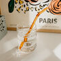 Fae Borosilicate Glass Reusable Straws Pack Of Four, thumbnail 3 of 5