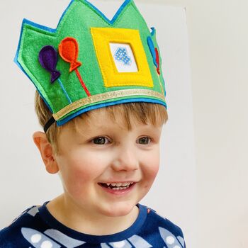 Reusable Family Birthday Crown With Age Slot, 11 of 12