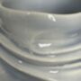 Handmade Sculptural Porcelain Cup, thumbnail 4 of 5