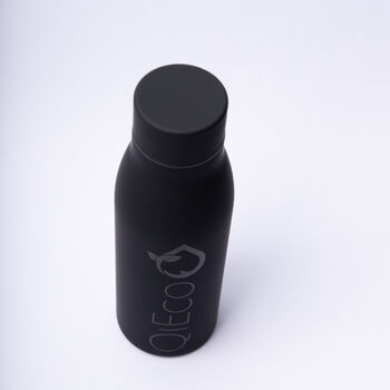 Qi Eco Hydrate Insulated Slim Bottle Charcoal Edition, 5 of 10