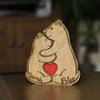 Personalised Bear Family Wooden Puzzle – Custom Family Keepsake Gift, thumbnail 7 of 9