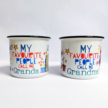 Personalised 'My Favourite People Call Me Grandma' Mugs, 4 of 7