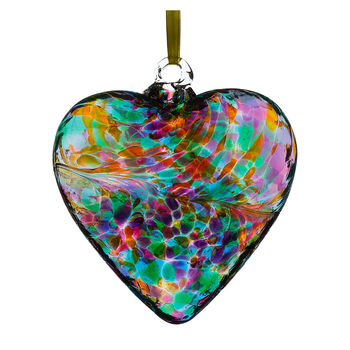 8cm Friendship Heart Sending Love Multicoloured, 2 of 2