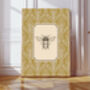 Vintage Style Bee Art Print, thumbnail 1 of 4