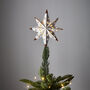 White LED Star Tree Topper, thumbnail 1 of 2