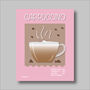 Cappuccino Coffee Print Three Colour Options, thumbnail 5 of 6