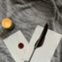 Handmade Cotton Rag Paper Wax Seal Letter Writing Set, thumbnail 3 of 3