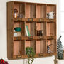 Apothecary Style Wooden Shelf, thumbnail 1 of 5