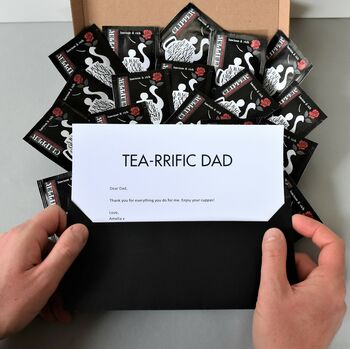 Letterbox Tea Gift Personalised For Dads, 5 of 8