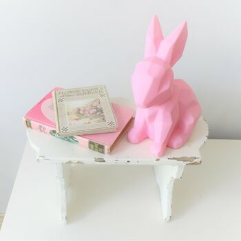 Pink Origami Rabbit Night Light, 2 of 6