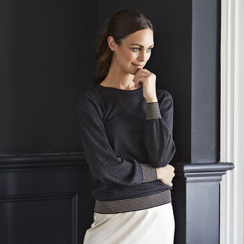Liliana Sparkle Crew Neck Top, 2 of 6